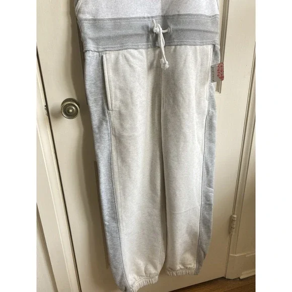 Free People Movement Making It Athleisure Overalls Women's XS Heather Grey - Picture 4 of 8